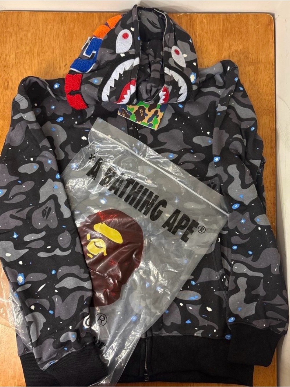 Space camp bape hoodie